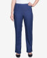 Фото #1 товара Джинсы с притачной резинкой Alfred Dunner classics Denim Straight-Leg Pants