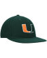 Men's Green Miami Hurricanes Team Color Fitted Hat