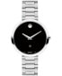 ფოტო #1 პროდუქტის Women's Museum Classic Swiss Automatic Silver-Tone Stainless Steel Bracelet Watch 32mm