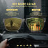 Фото #15 товара DUCO Men's and Women's Polarised Anti-Glare Night Driving Glasses HD Night Vision Yellow Driving Glasses