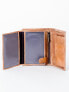 Фото #13 товара Мужское портмоне кожаное коричневое вертикальное без застежки  Factory Price Portfel-CE-PR-N4-CH-HP.04-camelowy