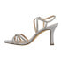 Nina Anna Rhinestone Wedding Strappy Womens Silver Dress Sandals ANNA-YY-TSILSH