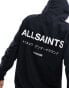 AllSaints Underground Oth hoodie in black