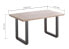 Tisch ROMA Schwarz 150x90x77cm