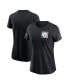 ფოტო #1 პროდუქტის Women's Black Pittsburgh Steelers 2023 NFL Crucial Catch Sideline Tri-Blend T-shirt