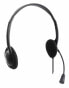 Фото #4 товара Manhattan Stereo USB-Headset - Federleichtes - ohraufliegendes Design (On-Ear) - kabelgebunden - USB-A-Stecker - verstellbares Mikrofon - schwarz - Kopfhörer - Kopfband - Büro/Callcenter - Schwarz - Binaural - 1,5 m