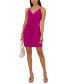 ფოტო #3 პროდუქტის Women's Shirred Double-Strap Dress