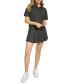 ფოტო #4 პროდუქტის Women's Tech Piqué Short-Sleeve Cropped Polo Shirt
