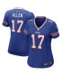 Фото #1 товара Women's Josh Allen Royal Buffalo Bills Game Jersey