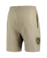 Men's Khaki Detroit Tigers Neutral Fleece Shorts