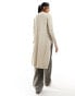 Фото #4 товара Vila longline cardigan in beige