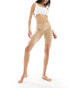 Фото #4 товара Vero Moda seamless longline shapewear shorts in beige