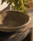 Large decorative ceramic bowl