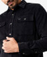 Фото #3 товара Men's Long Sleeve Corduroy Workwear Shirt