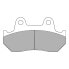 FERODO FDB244P Platinum semi metallic brake pads