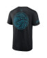 ფოტო #4 პროდუქტის Men's Black Charlotte Hornets Basketball Street Collective T-shirt