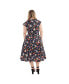 Plus Size 1950s Hedda Swing Dress