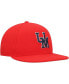 Men's Red Ole Miss Rebels Aero True Baseball Performance Fitted Hat