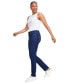 Фото #6 товара Women's Mid-Rise Stretch Slim-Leg Jeans, Created for Macy's