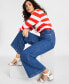 Фото #3 товара Women's High Rise Wide-Leg Jeans, Created for Macy's