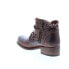 Bed Stu Heather F378101 Womens Brown Leather Ankle & Booties Boots 6.5