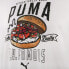 Puma Fresh Deli Crew Neck Short Sleeve T-Shirt Mens White Casual Tops 67528302 S - фото #3