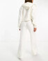 Фото #4 товара Kaiia knitted flared trousers co-ord in cream