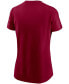 ფოტო #3 პროდუქტის Women's Burgundy Washington Football Team Logo Essential T-shirt