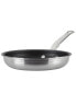 Фото #1 товара ProBond Clad Stainless Steel with Titum Nonstick 8.5" Open Skillet