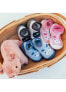 Baby Boy First Walk Sock Shoes Piglet Blue