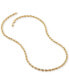 ფოტო #2 პროდუქტის Evergreen Rope Link 20" Chain Necklace in 10k Gold, Created for Macy's