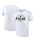 Фото #1 товара Men's White Philadelphia Eagles Celtic T-shirt