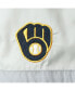ფოტო #5 პროდუქტის Women's Navy Milwaukee Brewers Colorblock Track Raglan Full-Zip Jacket