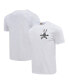 Фото #1 товара Men's Bugs Bunny White Looney Tunes Melted Skeleton T-Shirt