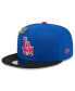 ფოტო #4 პროდუქტის Men's Royal/Black Los Angeles Dodgers Watermelon Big League Chew Flavor Pack 9FIFTY Snapback Hat