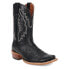 Фото #2 товара Dan Post Boots Boerne Embroidered Square Toe Cowboy Mens Black Casual Boots DP5