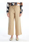 Фото #3 товара LCWAIKIKI Classic Beli Lastikli Düz Keten Karışımlı Kadın Pantolon