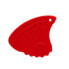 Фото #2 товара Аксессуар для гитары Sharkfin Pick Relief Soft красный