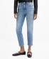 ფოტო #1 პროდუქტის Women's Slim Cropped Jeans
