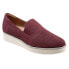 Softwalk Whistle S1810-606 Womens Burgundy Leather Loafer Flats Shoes