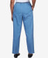 Elastic Waist Average Length Denim Pant