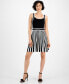 Фото #1 товара Women's Mirage Striped-Skirt Fit & Flare Dress