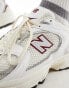 Фото #3 товара New Balance – 530 – Sneaker in Weiß und Burgunderrot