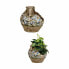 Decorative Garden Figure Vase Polyresin 28,5 x 28 x 28,5 cm (2 Units)