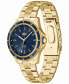Women's Santorini Quartz Gold-Tone Stainless Steel Bracelet Watch 36mm