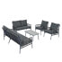 Фото #8 товара Gartenlounge-Set MetalRattan VII