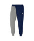 Фото #3 товара Men's NFL X Staple Navy, Gray New England Patriots Split Logo Fleece Pants