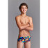 FUNKY TRUNKS Sidewinder Blocked Bars Swim Boxer