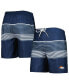 Men's Navy Denver Broncos Coastline Volley Swim Shorts