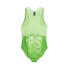 Puma X Lamelo Ball Lafrancé Crew Neck Sleeveless Bodysuit Womens Green 62309101